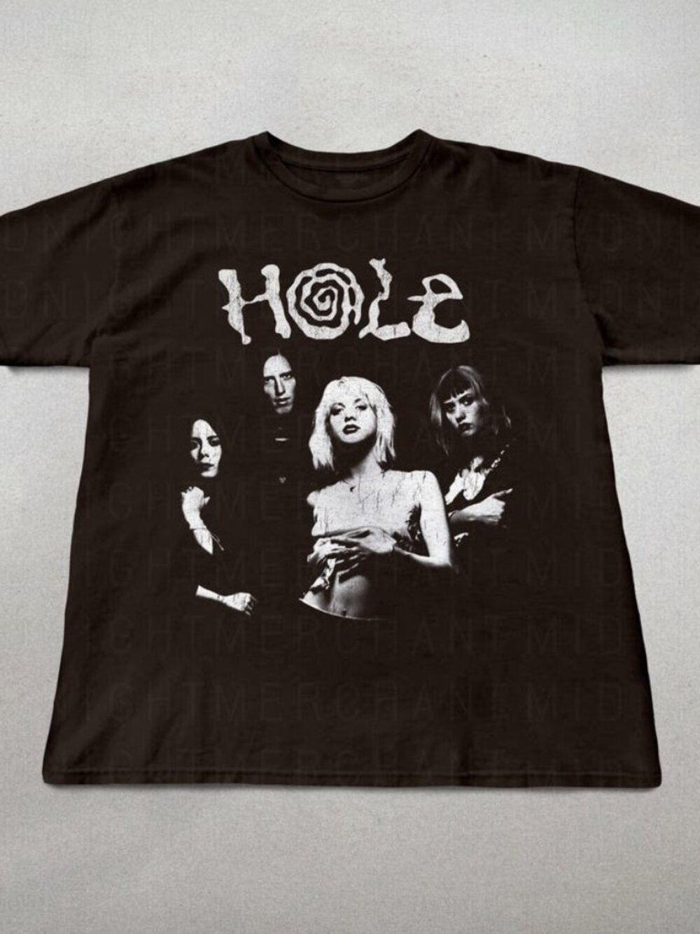 Hole Band Shirt, Vintage 90s Grunge Music Graphic Tee